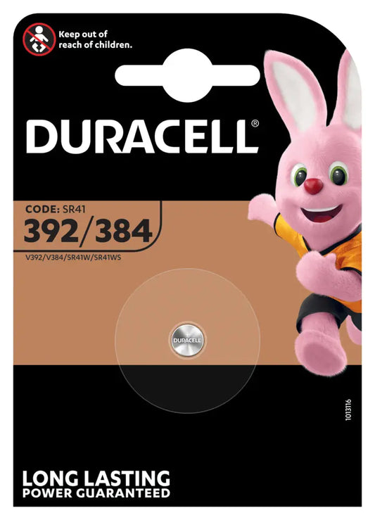 DURACELL Knopfbatterie Specialty 392/384 V392, V384, SR41W, 1.5V Idealshop
