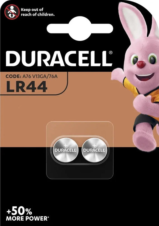 DURACELL Knopfbatterie Specialty 76A LR44, 1.5V 2 Stück Idealshop