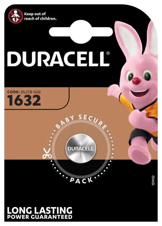 DURACELL Knopfbatterie Specialty DL/CR1632 CR1632, 3V Idealshop