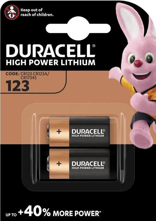 DURACELL Photobatterie Specialty Ultra CR123 B2 DL123A, CR123A, 3V 2 Stück Idealshop