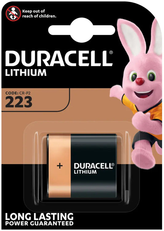DURACELL Photobatterie Specialty Ultra Ultra 223 DL223, EL223AP, CR-P2, 6V Idealshop