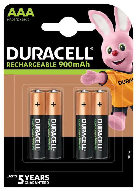 DURACELL Recharge Ultra PreCharged DX2400 AAA, 850 mAh, 1.2V 4 Stück Idealshop