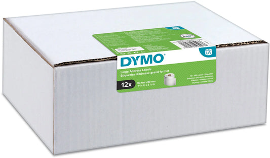 DYMO Adressetiketten 36x89mm 2093093 12 Rl./260 Stück Idealshop