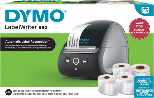 DYMO Etiketten 550 Valuepack 2147591 LabelWriter Idealshop