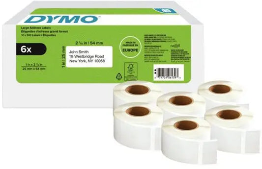 DYMO LabelWriter 2177564 6 Rl./500 Stück Idealshop