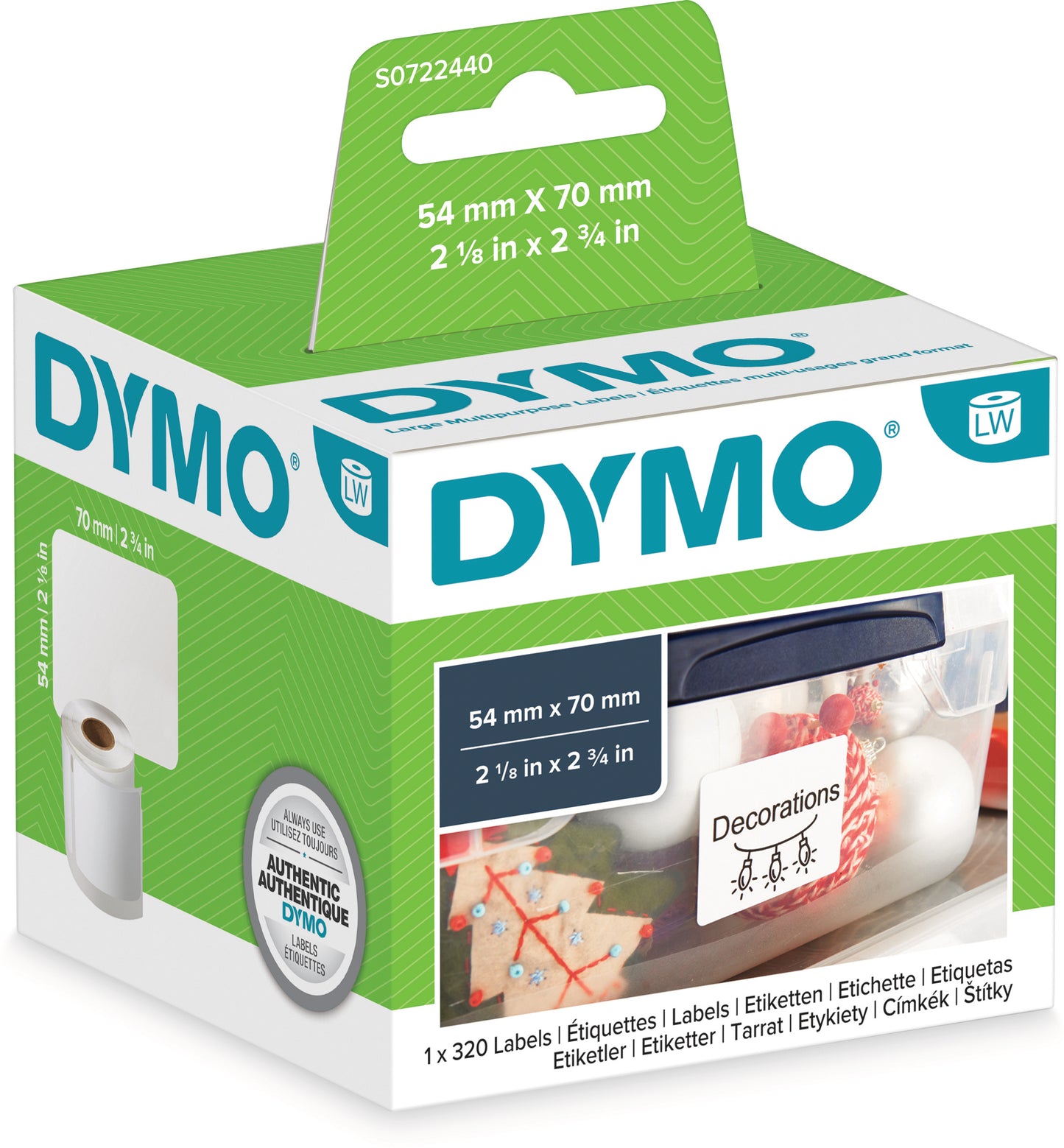 DYMO      Disketten-Etiketten