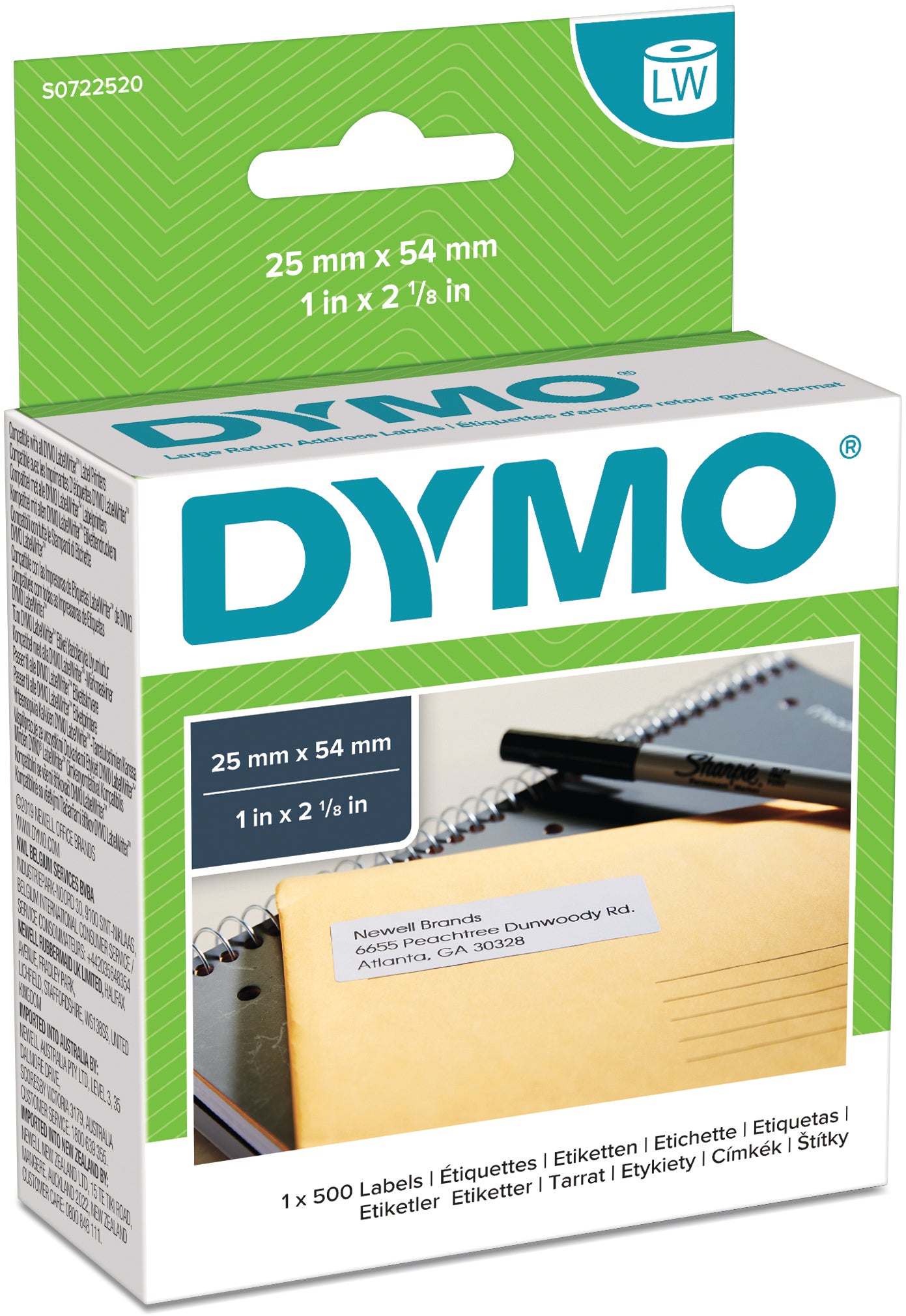 DYMO      Rücksendeadressetiketten