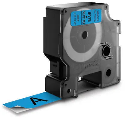 DYMO Schriftband D1 S0720860 schwarz/blau 19mm/7m Idealshop
