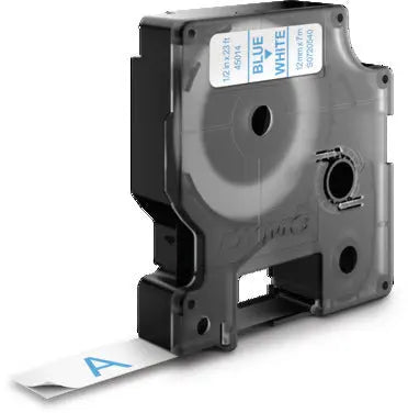 DYMO      Schriftband D1      blau/weiss Idealshop