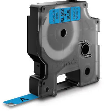 DYMO      Schriftband D1    schwarz/blau Idealshop