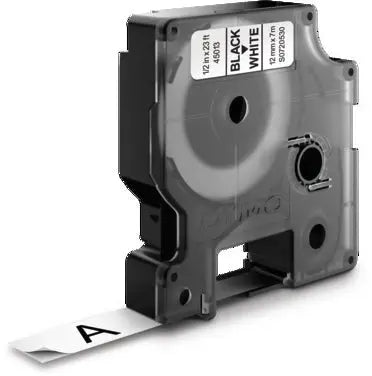 DYMO Schriftband D1 schwarz/weiss S0720530 12mm/7m Idealshop