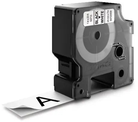 DYMO Schriftband D1 schwarz/weiss S0720930 24mm/7m Idealshop