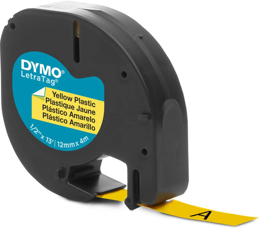 DYMO Schriftband LetraTag 12mmx4m S0721620 gelb Idealshop