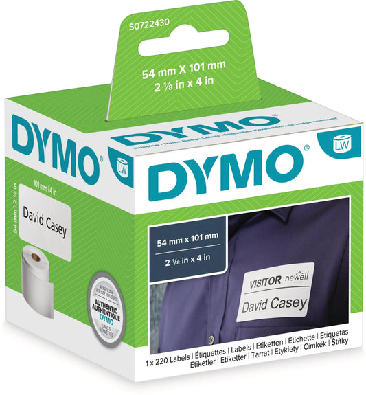 DYMO Versand-Etiketten S0722430 perm.101x54mm 220 Stück Idealshop