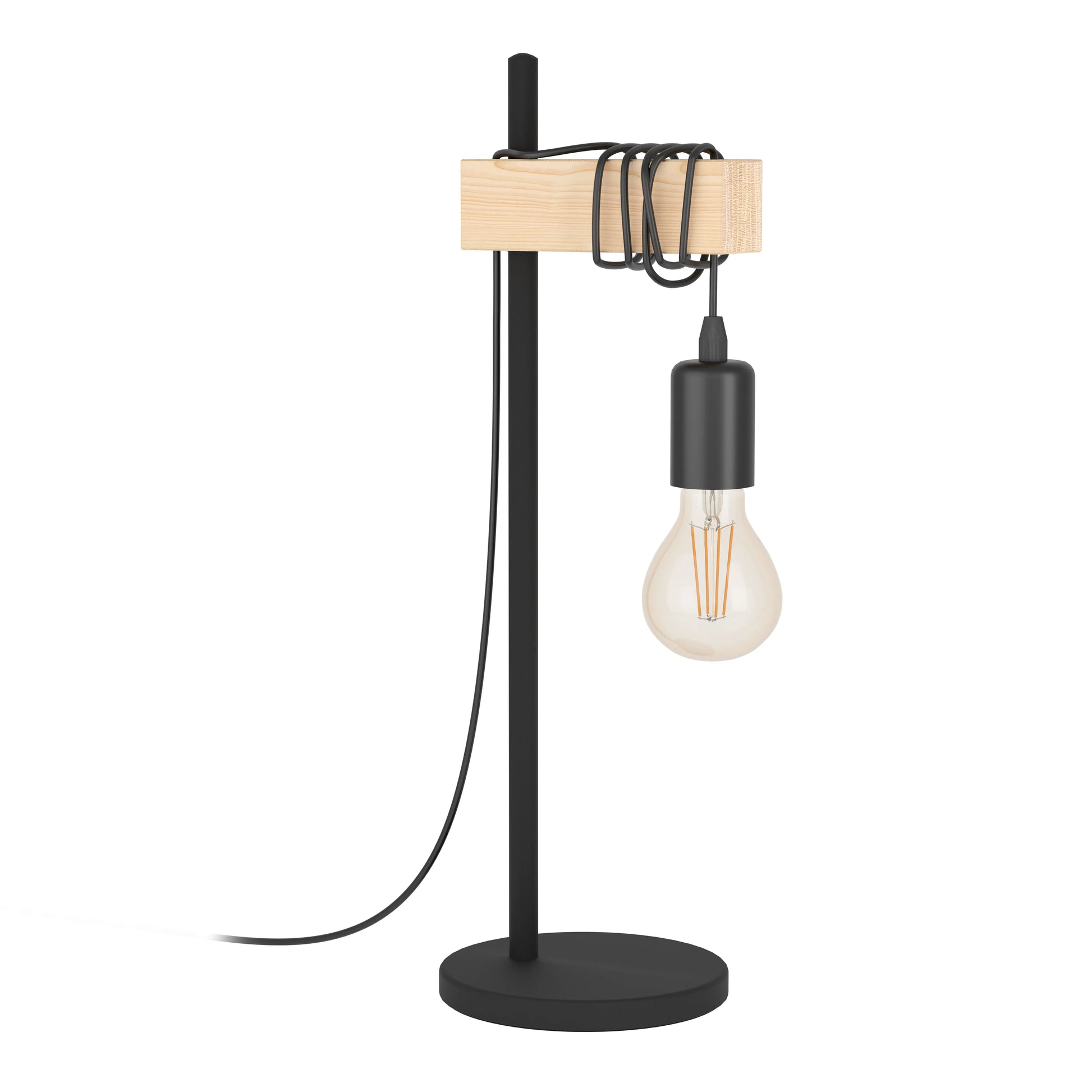 EGLO Tischleuchte TOWNSHEND 43515 schwarz Idealshop