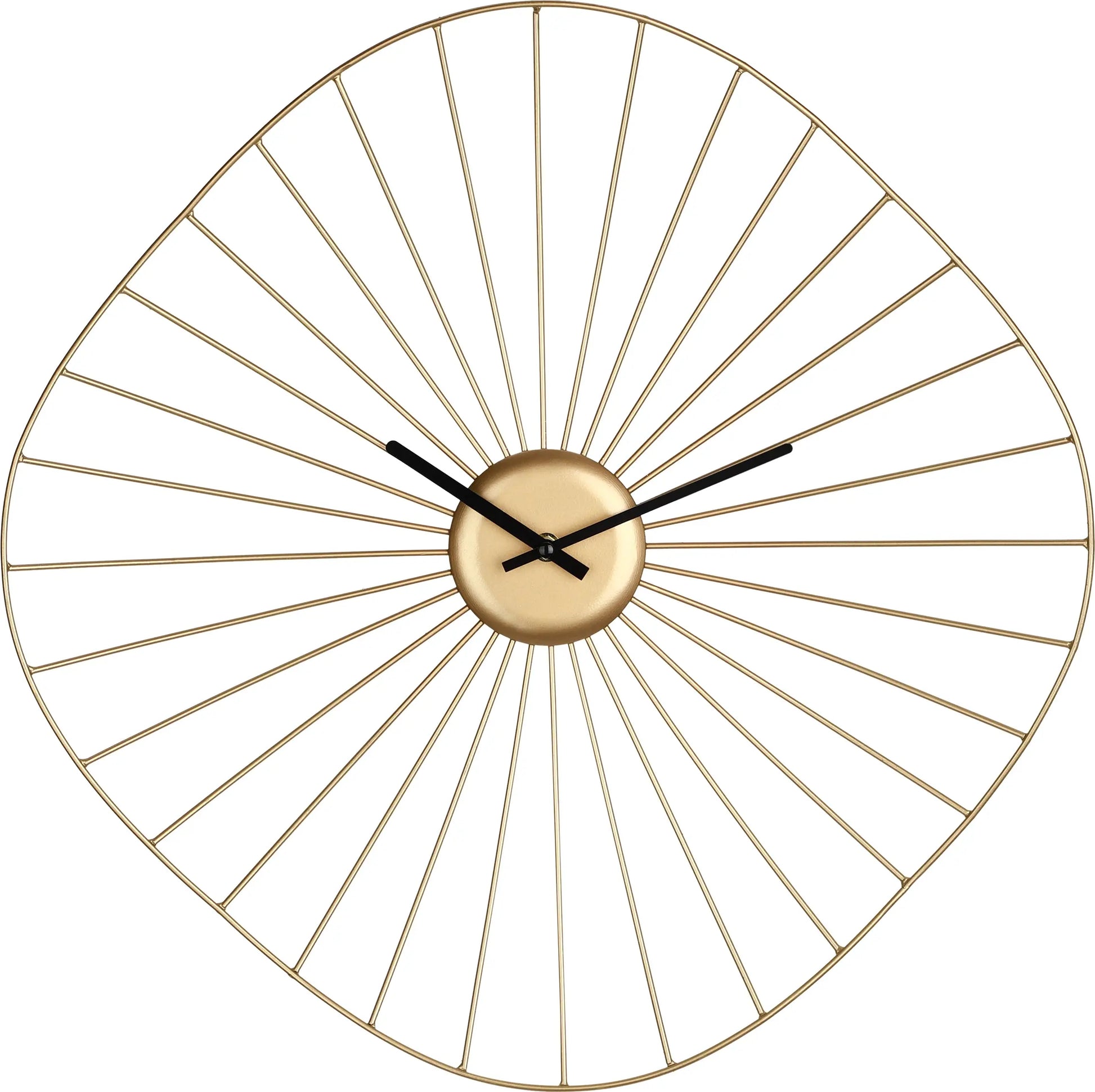 EGLO Wanduhr Matsumoto 50x50cm 425514 gold/schwarz Idealshop