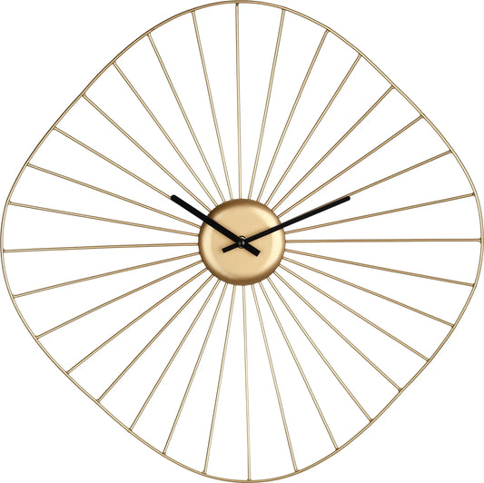 EGLO Wanduhr Matsumoto 50x50cm 425514 gold/schwarz Idealshop
