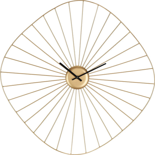 EGLO Wanduhr Matsumoto 60x60cm 425517 gold/schwarz Idealshop