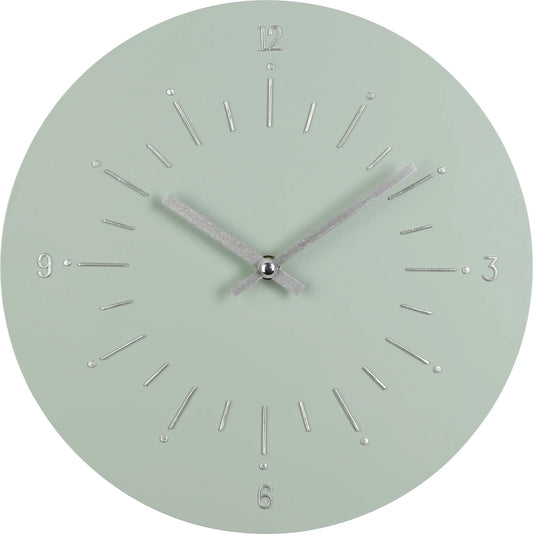 EGLO Wanduhr Takahagi 30cm 425511 mint/silber Idealshop