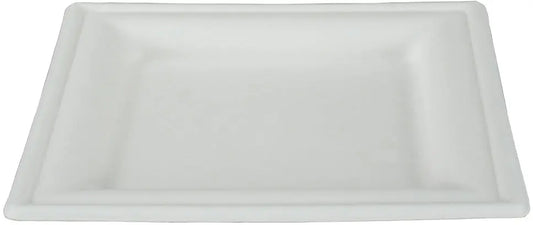 EJS Teller aus Bagasse 16x16cm 3142.2008 50 weiss 50 Stk. Idealshop
