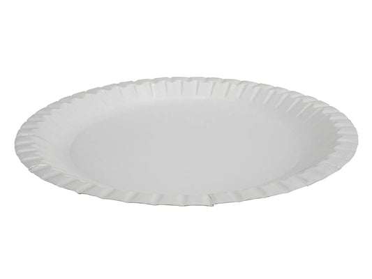 EJS Teller aus Karton 23cm 3141.2022 weiss 100 Stk. Idealshop