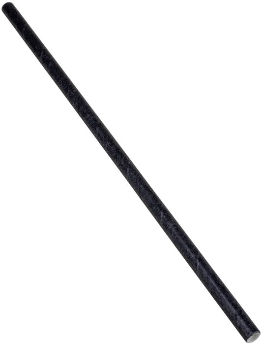 EJS Trinkhalme aus Papier 20cm 5341.4003 schwarz 250 Stk. Idealshop