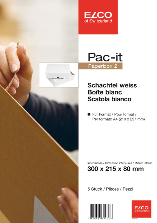 ELCO      Paperbox Pac-it   300x215x80mm