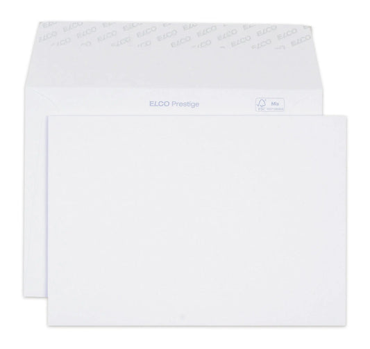 ELCO Briefumschlag Prestige C5 70420.12 120g,weiss,o.Fenster 10 Stk. Idealshop