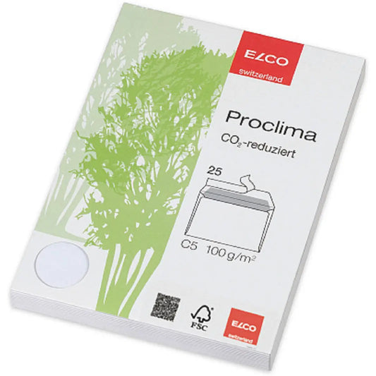 ELCO Briefumschlag proclima C5 74270.20 100g,recycling 25 Stk. Idealshop