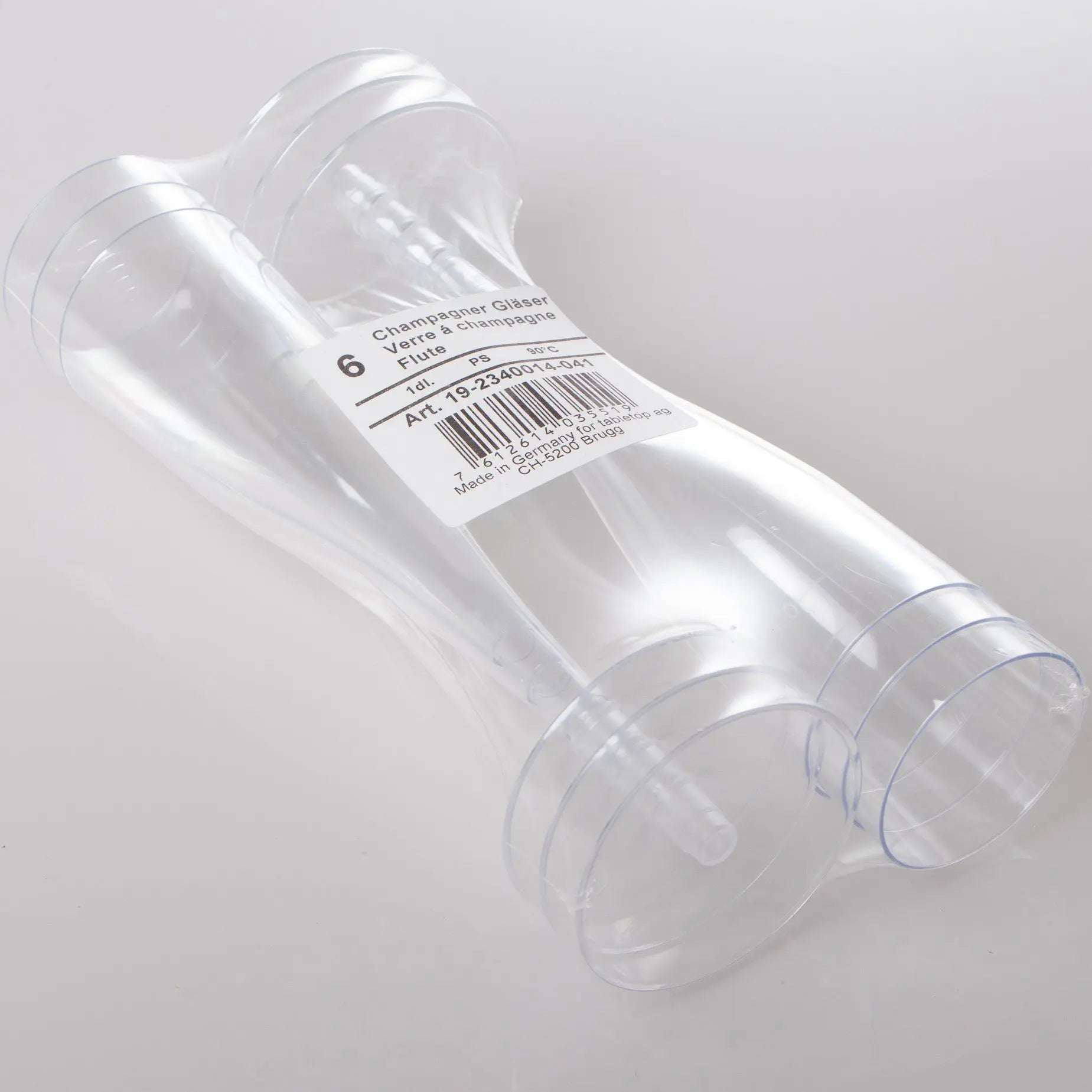 ELCO Champagner-Glas 1dl 23400140-041 glasklar, 6Stk. Idealshop