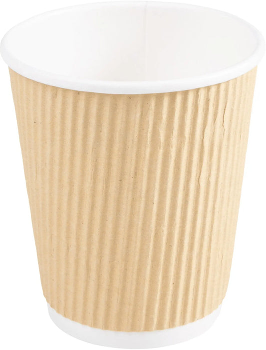 ELCO Coffee to Go Becher 2dl 89221800-097 braun, gerippt, 10Stk. Idealshop