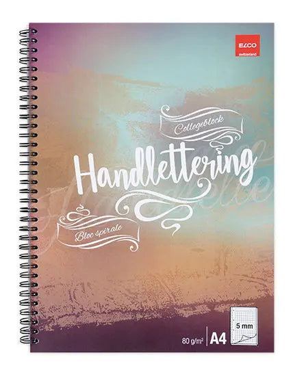 ELCO      Collegeblock Handlettering  A4 Idealshop