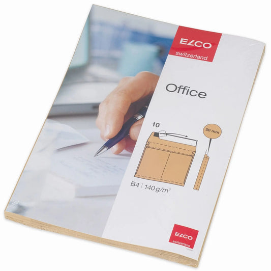 ELCO Couvert B4 74508.92 mit Falten braun 140g 10 Stück Idealshop