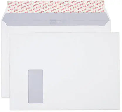 ELCO Couvert Classic m/Fenster C4 37899 120g, weiss 250 Stück Idealshop