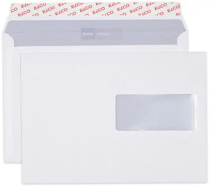 ELCO Couvert Classic m/Fenster C5 37896 100g, weiss 500 Stück Idealshop