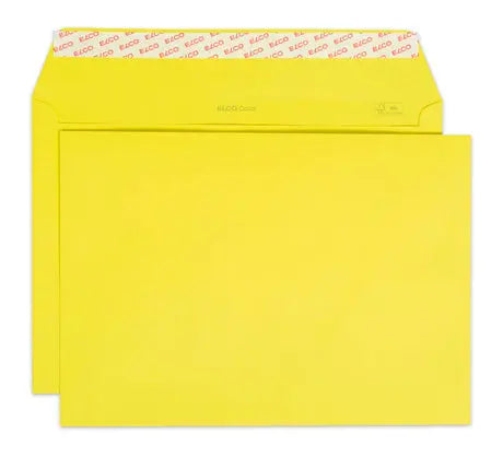 ELCO Couvert Color o/Fenster C4 24095.72 120g, gelb 200 Stück Idealshop
