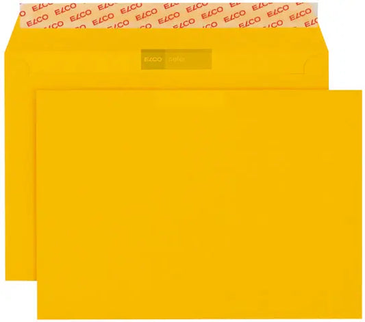 ELCO Couvert Color o/Fenster C5 24084.42 100g, goldgelb 250 Stück Idealshop