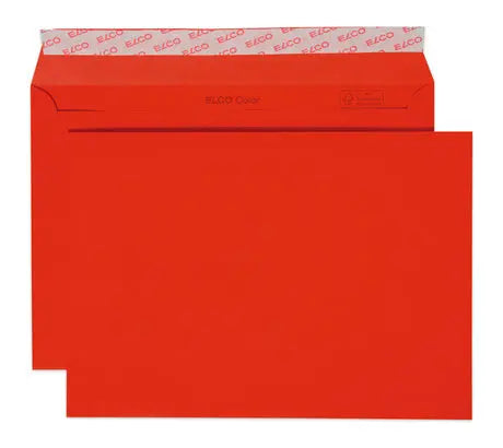 ELCO Couvert Color o/Fenster C5 24084.92 100g, rot 250 Stück Idealshop