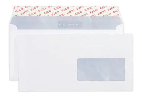 ELCO Couvert Office Fenst. re. C5/6 74533.12 80g,hochweiss,Kleber 200 Stk. Idealshop