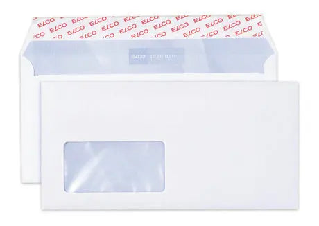ELCO Couvert Office m/Fenster C5/6 74534.12 80g, weiss 200 Stück Idealshop
