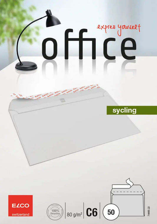 ELCO Couvert Office o/Fenster C6 74460.22 80g, recycling 50 Stück Idealshop