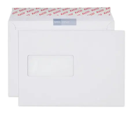 ELCO Couvert Power m/Fenster C5 50299 125g, weiss 500 Stück Idealshop