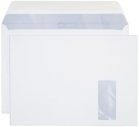 ELCO Couvert Premium m/Fenster C4 34293 120g, weiss 250 Stück Idealshop