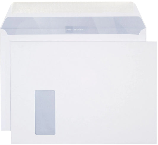 ELCO Couvert Premium m/Fenster C4 34299 120g, weiss 250 Stück Idealshop