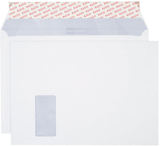 ELCO Couvert Premium m/Fenster C4 34894 120g, weiss 250 Stück Idealshop