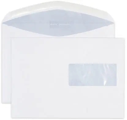 ELCO Couvert Premium m/Fenster C5 32496 100g, weiss 500 Stück Idealshop