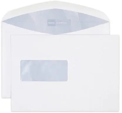 ELCO Couvert Premium m/Fenster C5 32499 100g, weiss 500 Stück Idealshop