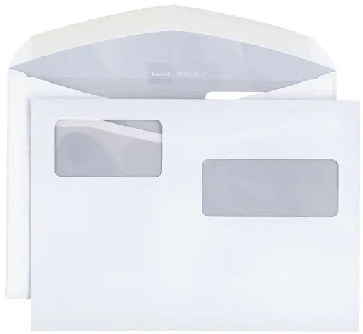 ELCO Couvert Premium m/Fenster C5 32500 100g, weiss 500 Stück Idealshop