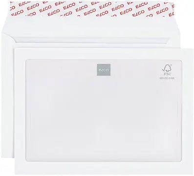 ELCO Couvert Premium m/Fenster C5 32590 100g, weiss 500 Stück Idealshop