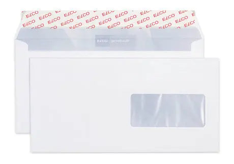 ELCO Couvert Premium m/Fenster C5/6 30798 100g, weiss 500 Stück Idealshop